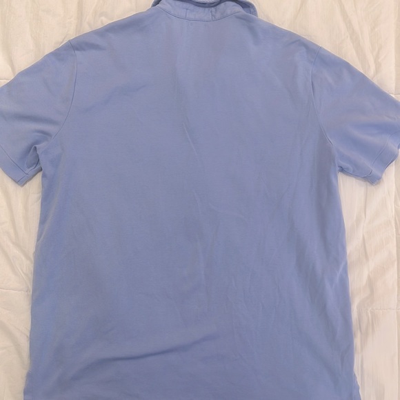Size M men’s classic for soft touch Ralph Lauren polo shirt. Light blue color. - Picture 3 of 4